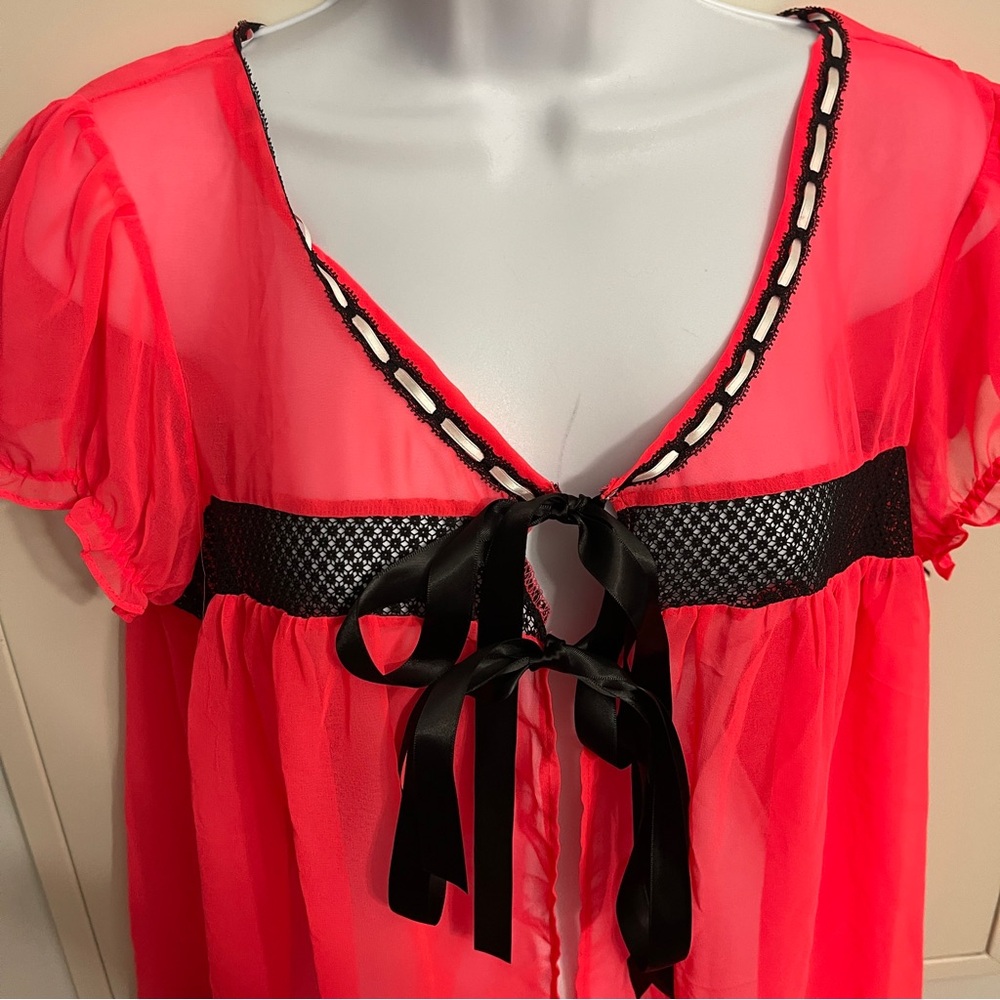 Victoria Secret’s Ruffled Baby Doll Chemise - Picture 2 of 8